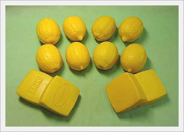 Lemon Shape Natural Fermentation Soap Made in Korea